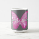Search for breast cancer awareness mugs Typography