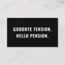 Recherche de goodbye tension hello pension Retraité