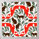 Search for red cat art Nouveau