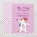 Recherche de pink unicorn invitations Rose