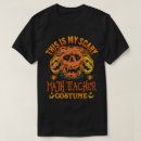 Search for math teacher costume tshirts Trick or treat