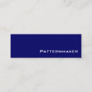 Search for patternmaker business cards Professional