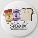 Search for peanut butter and jelly buttons Cute