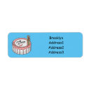 Search for birthday cake return address labels Sweet