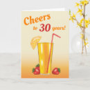 Recherche de fruit anniversaire cartes Illustration