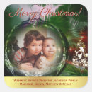 Search for ornate gold frame stickers Merry christmas