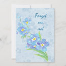 Search for forget me not invitations Garden