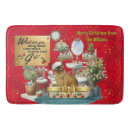 Search for christmas bath mats Cute