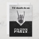 Search for spooky bridal shower invitations Dark