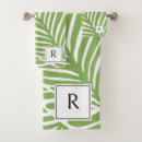 Search for leaf pattern bath towels Tropical