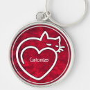 Search for white cats keychains Cat lover