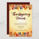 Recherche de de dîner thanksgiving invitations Coloré