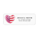 Search for state love return address labels Patriotic