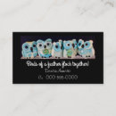 Search for owl business cards Whimsical
