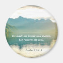 Recherche de psaumes 23 magnets Verset biblique