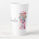 Recherche de rose de bubble gum tasses Bulle