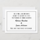 Search for cancelled wedding invitations Elegant