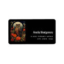 Search for full moon return address labels Owl