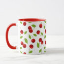 Recherche de cerise vintage tasses Rétro