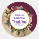 Search for red roses birthday stickers Gold
