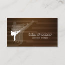Search for martial arts business cards Sport