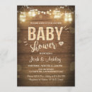 Search for mason jar baby shower invitations Country
