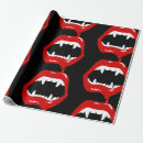 Search for vampire wrapping paper Scary