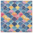 Search for rainbow watercolor fabric Girls