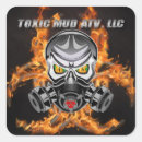 Search for toxic stickers Skull