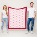 Search for hugs and kisses blankets Red