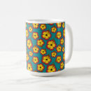 Search for red hibiscus flower mugs Yellow