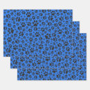 Recherche de point de polka blanc papier cadeau Bleu