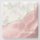 Search for pink marble coasters Luxury