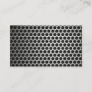 Search for blank metal business cards Metallic