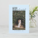 Search for holiday wedding announcement cards Minimalist