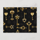 Recherche de motifs de couture cartes postales Noir