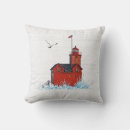 Search for lighthouse pillows seagull