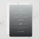 Search for gradient wedding invitations Minimalist