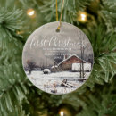 Search for first house ornaments Our first home