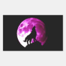 Search for wolf rectangle stickers Dog