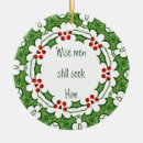 Search for wise men ornaments Christian
