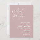 Search for casual bridal shower invitations Calligraphy
