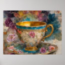 Search for teacup posters Flowers