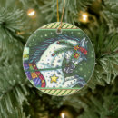 Search for horse sleigh ornaments Merry christmas