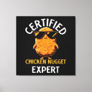 Search for funny chicken canvas prints Fast food