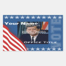 Search for campaign rectangle stickers Election
