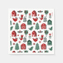 Recherche de noël scandinave serviettes Motif
