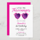 Search for sunglasses birthday invitations Pink