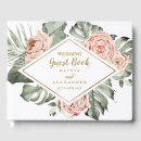Search for tropical wedding guest books Floral