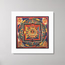 Search for mandala canvas prints Tibetan